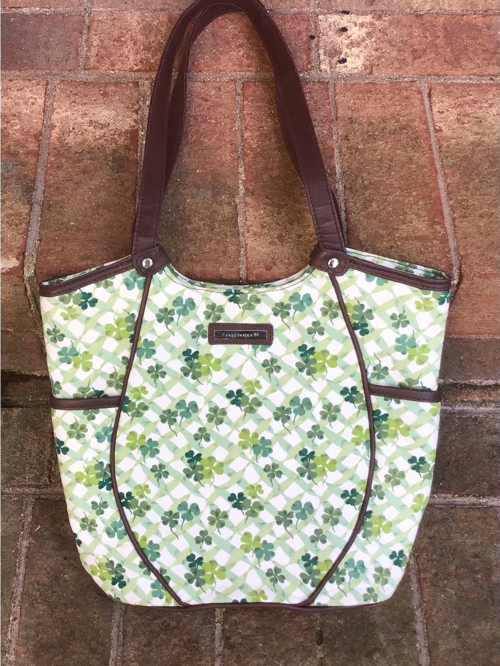 Longaberger St. Patrick’s Day Shamrock Purse